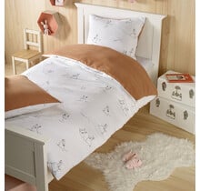 De Witte Lietaer Dekbedovertrek, Rabbit - 140 x 220 + 60 x 70 cm