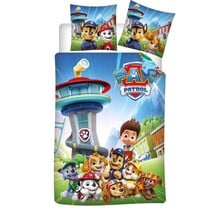 PAW Patrol Dekbedovertrek Team - 140 x 200 + 65 x 65 cm - Polykatoen