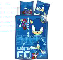 Sonic the Hedgehog Dekbedovertrek Unstoppable - 140 x 200 cm / 65 x 65 cm - Polykatoen