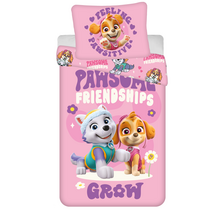 PAW Patrol Dekbedovertrek, Pawsome Friendship - Eenpersoons - 140 x 200 cm  - Polyester