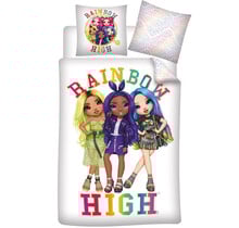 Rainbow High Dekbedovertrek, Pose - Eenpersoons - 140 x 200 + 63 x 63 cm - Polyester