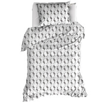 Moodit Dekbedovertrek, Odil Otis - 140 x 220 + 60 x 70 cm - Katoen