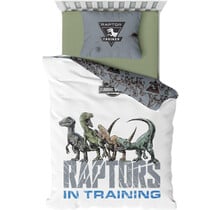 Jurassic World Dekbedovertrek Raptors in Training - 140 x 200 cm + 63 x 63 cm - Katoen