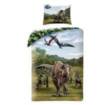 Jurassic World Dekbedovertrek, Camo - 140 x 200 + 70 x 90 cm - Katoen