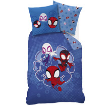Spider-Man Dekbedovertrek Spidey Little - 140 x 200 + 63 x 63 cm - Katoen