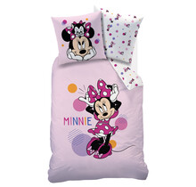 Disney Minnie Mouse Dekbedovertrek Jolie - 140 x 200 + 63 x 63 cm - Katoen