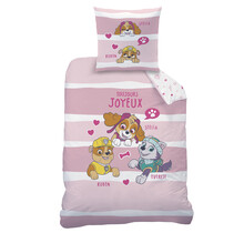 PAW Patrol Dekbedovertrek Sweet - 140 x 200 + 63 x 63 cm - Katoen