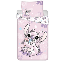 Disney Lilo & Stitch Dekbedovertrek Ice Cream - 140 x 200 cm / 70 x 90 cm - Katoen
