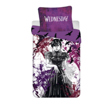 Wednesday Dekbedovertrek Raven -140 x 200 cm / 70 x90 cm - Polyester