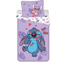 Disney Lilo & Stich Dekbedovertrek Kisses - 140 x 200 cm + 70 x 90 cm - Katoen