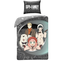 Spy x Family Dekbedovertrek, Loid Forger - Eenpersoons - 140 x 200 cm + 70 x 90 cm - Katoen