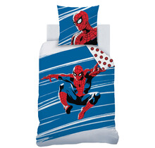 Spider-Man Dekbedovertrek, Anniversary - Eenpersoons - 140 x 200 + 63 x 63 cm - Katoen