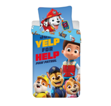 Paw Patrol Dekbedovertrek, Help - Eenpersoons - 140 x 200 + 70 x 90 cm  - Katoen