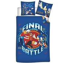 Sonic dekbedovertrek Final Battle - Eenpersoons - 140 x 200 cm / 65 x 65 cm - Katoen