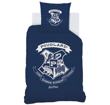 Harry Potter Dekbedovertrek, Preppy - 140x200cm + 63x63cm - Katoen