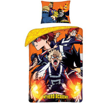 My Hero Academia Dekbedovertrek, Heroes Rising - 140 x 200 cm + 70 x 90 cm - Katoen