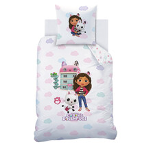 Gabby's Poppenhuis Dekbedovertrek Magique World - 140 x 200 + 63 x 63 cm - Katoen