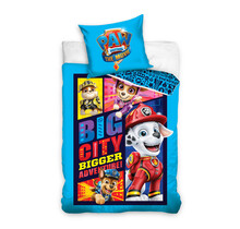 PAW Patrol Dekbedovertrek Big City - 140 x 200 cm + 60 x 70 cm - Katoen