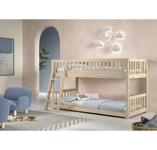 Stapelbed Montessori - Ronald - Natuur - 90x200