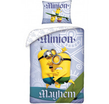 Minions Dekbedovertrek, Mayhem - Eenpersoons - 140 x 200 cm - Katoen