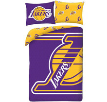 L.A. Lakers Dekbedovertrek Ball - 140 x 200 + 70 x 90 cm - Polyester