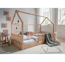 Montessori bedhuisje Fenna 120x200 - beuken