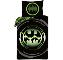 Batman Dekbedovertrek Bat Signal - 140 x 200 cm + 70 x 90 cm - Katoen
