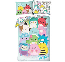 Squishmallows Dekbedovertrek Squad - 140 x 200 + 70 x 90 cm - Polyester