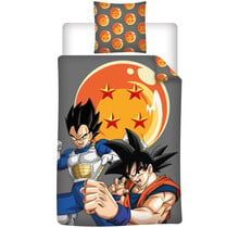 Dragon Ball Dekbedovertrek Vegeta - 140 x 200 + 65 x 65 cm - Polykatoen