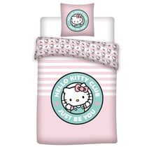 Hello Kitty Dekbedovertrek, Just be You - Eenpersoons - 140 x 200 / 65 x 65 cm - Polykatoen