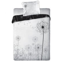 Faro Dekbedovertrek, Paardenbloem - 140 x 200 cm + 70 x 90 cm - Katoen
