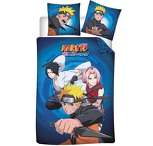 Naruto Dekbedovertrek, Kyuubi - 140 x 200 cm / 65 x 65 cm - Katoen