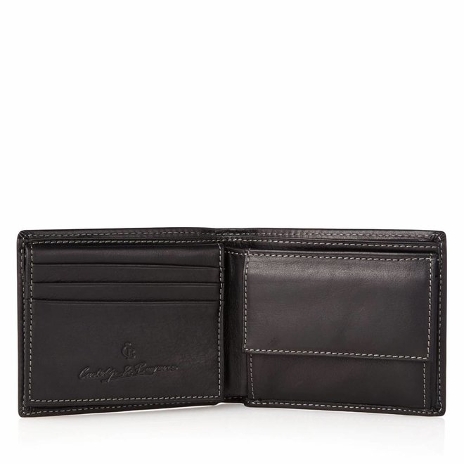 Canyon Billfold 8 creditcards Zwart