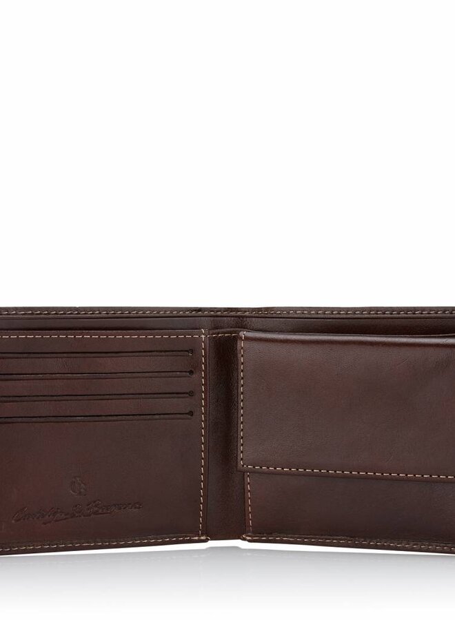 Gaucho Billfold 8 creditcards Mocca
