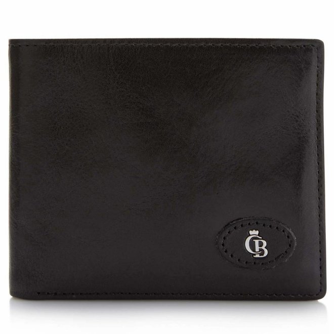 Gaucho Billfold 8 creditcards Zwart