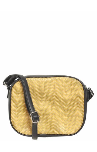 Pieces Bitten Crossbody Lemon Chrome Pieces Bitten Crossbody Lemon Chrome