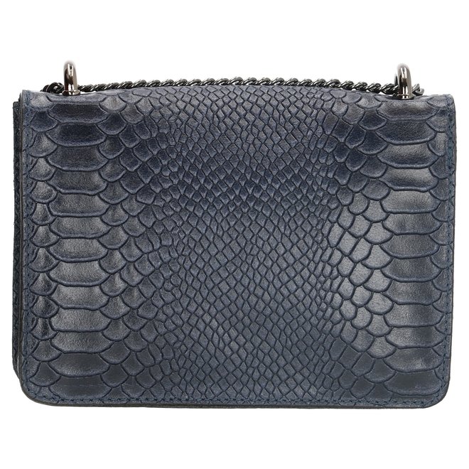 Ring Croco Bag Navy