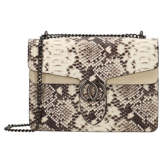 Inspired Snake Bag Taupe