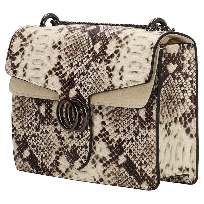 Inspired Snake Bag Taupe