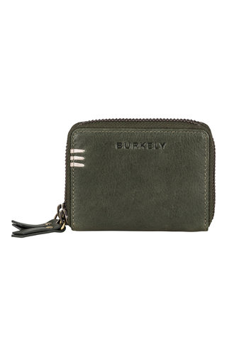 Burkely Craft Caily Wallet Double Zip Riffle Green Burkely Craft Caily Wallet Double Zip Riffle Green