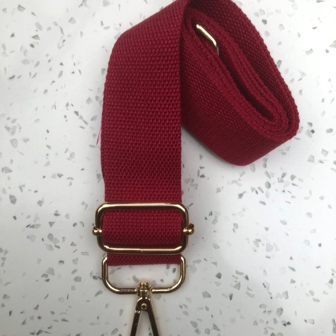 Bag Strap Canvas Red