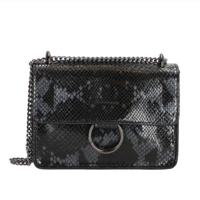 Ring Snake Bag Zwart