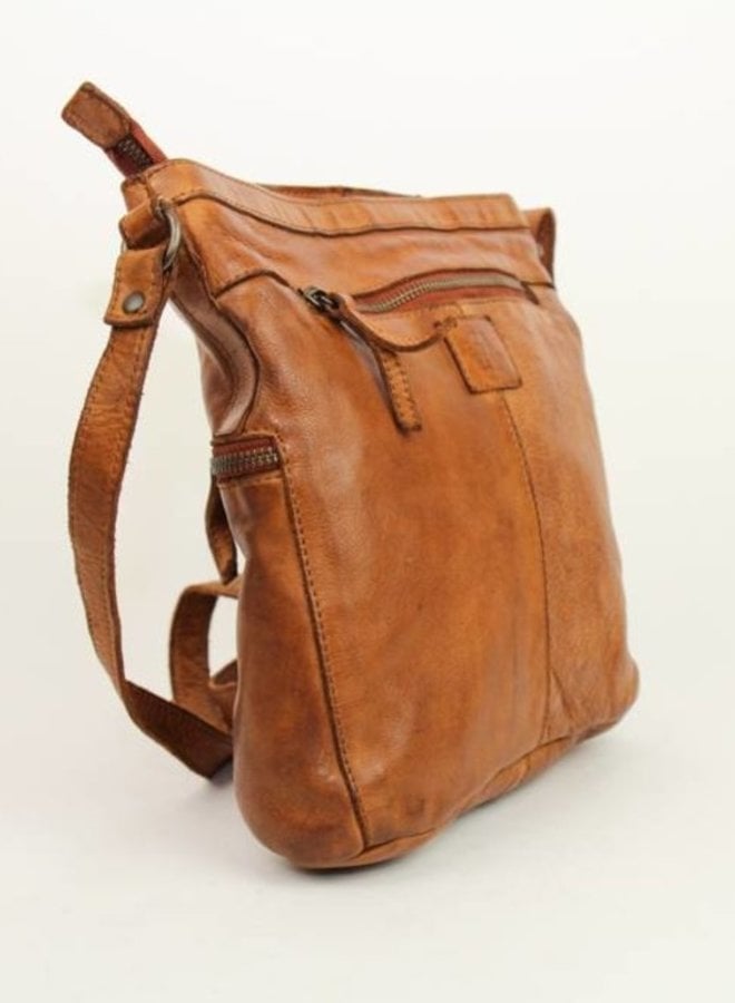 Schoudertasje Chessi CL35556 Cognac