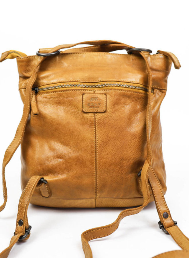 Rugzak/Schoudertas cl40273 Sandy Okergeel