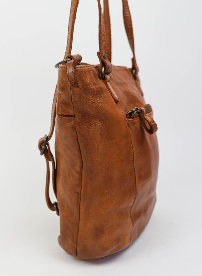 Rugzak/Schoudertas CL40273 Sandy Cognac