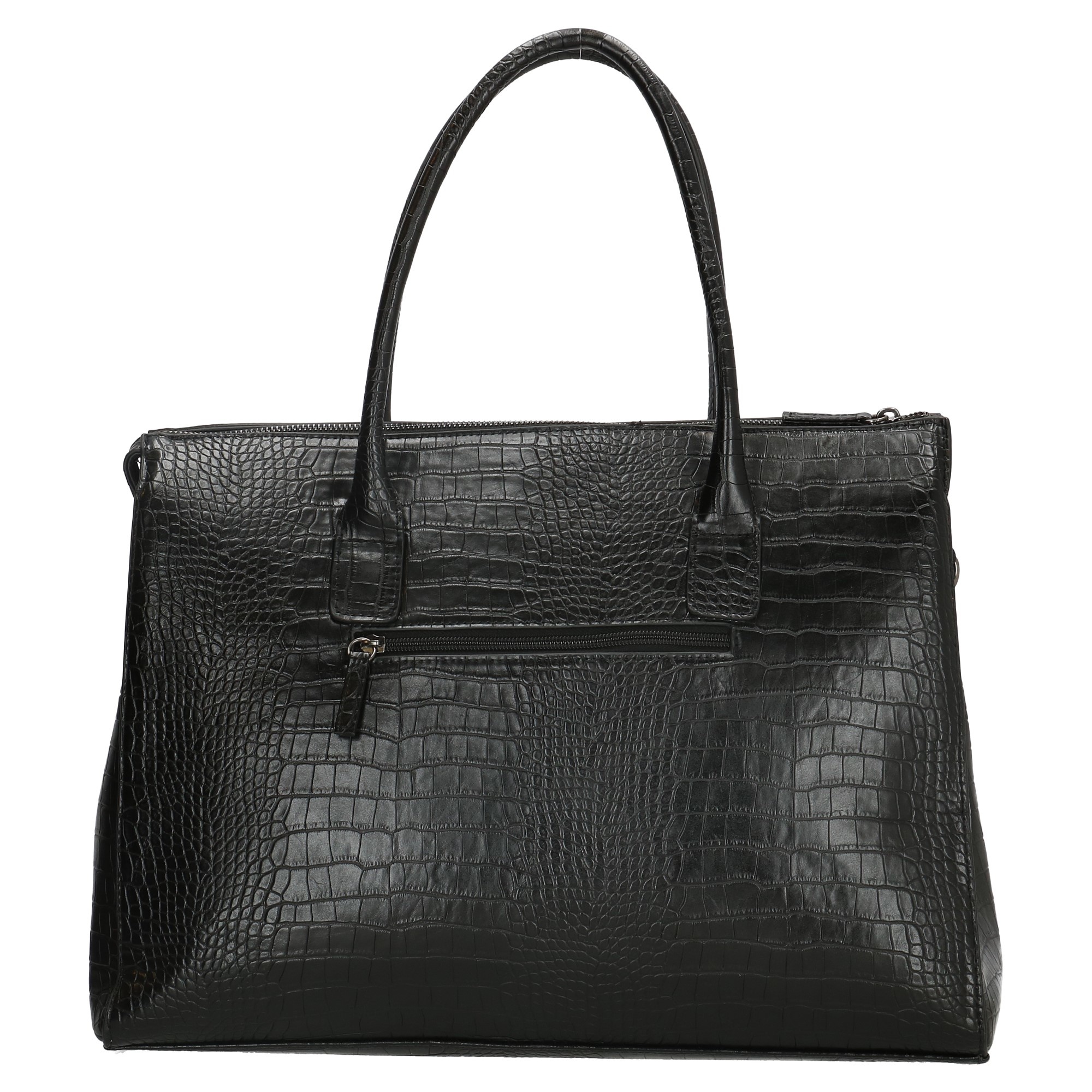Croco bag zwart deals