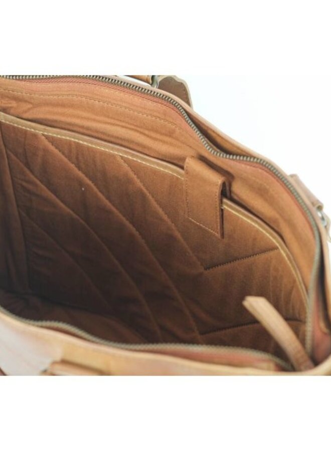 Dames laptoptas Mea CL35221 Cognac