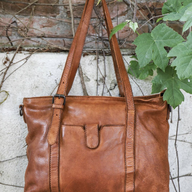 Schoudertas Anja CL36739 Cognac