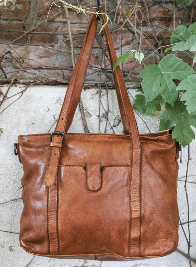 Schoudertas Anja CL36739 Cognac
