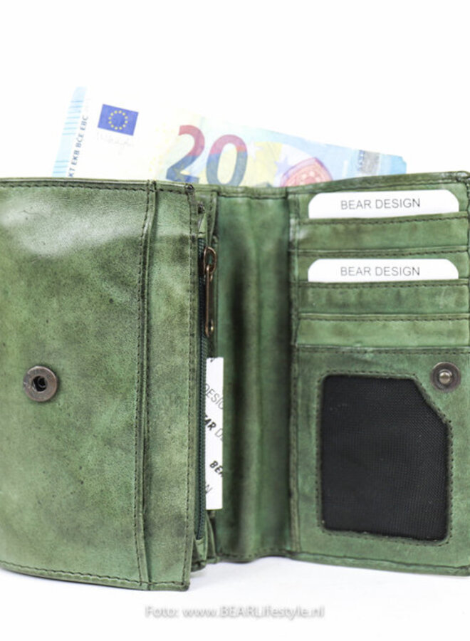 Portemonnee Flappie CL15572 Groen